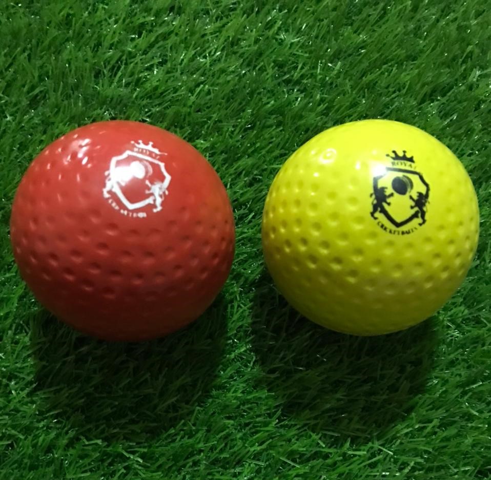 Heavy weight cricket ball in dimple structure